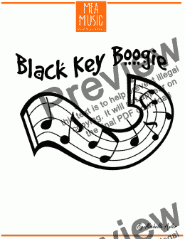 page one of Black Key Boogie