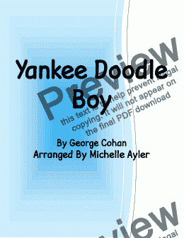 page one of Yankee Doodle Boy