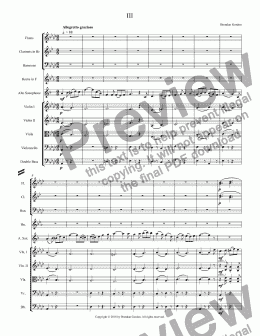 page one of Concerto for Alto Saxophone in A-flat Major (3rd mvt)