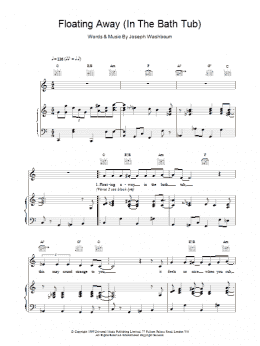 page one of Floating Away (Piano, Vocal & Guitar Chords)