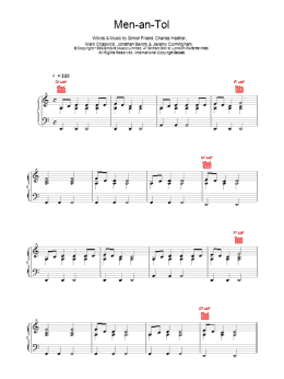 page one of Men-an-Tol (Piano, Vocal & Guitar Chords)