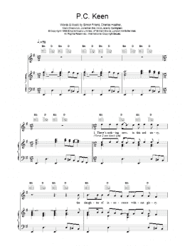 page one of P.C. Keen (Piano, Vocal & Guitar Chords)
