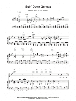 page one of Goin' Down Geneva (Piano, Vocal & Guitar Chords)