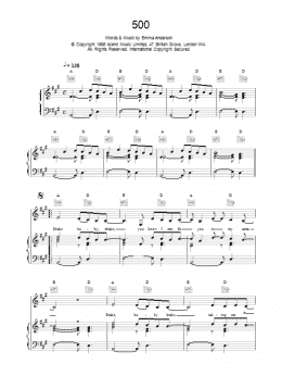 page one of 500 (Piano, Vocal & Guitar Chords)
