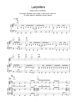 page one of Ladykillers (Piano, Vocal & Guitar Chords)