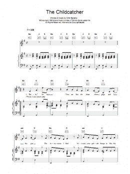 page one of The Childcatcher (Piano, Vocal & Guitar Chords)