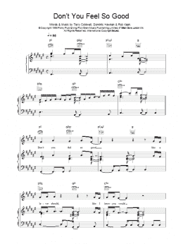 page one of Don't You Feel So Good (Piano, Vocal & Guitar Chords)