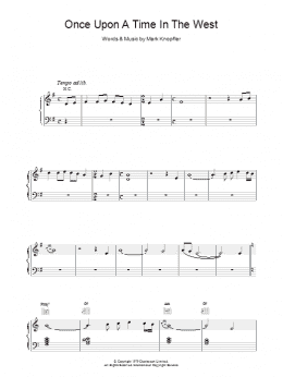 page one of Once Upon A Time In The West (Piano, Vocal & Guitar Chords)