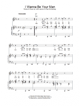 page one of I Wanna Be Your Man (Piano, Vocal & Guitar Chords)