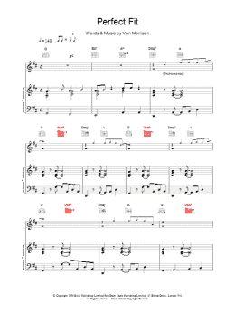 page one of Perfect Fit (Piano, Vocal & Guitar Chords)
