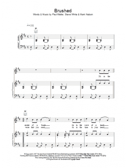 page one of Brushed (Piano, Vocal & Guitar Chords)
