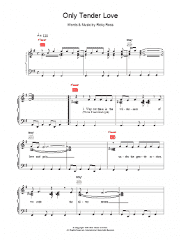 page one of Only Tender Love (Piano, Vocal & Guitar Chords)