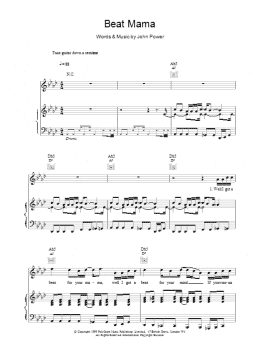 page one of Beat Mama (Piano, Vocal & Guitar Chords)