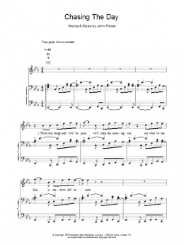 page one of Chasing The Day (Piano, Vocal & Guitar Chords)