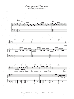 page one of Compared To You (Piano, Vocal & Guitar Chords)