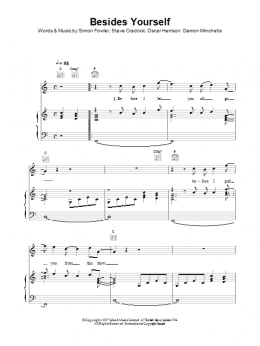 page one of Besides Yourself (Piano, Vocal & Guitar Chords)