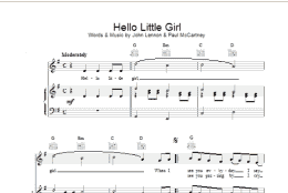 page one of Hello Little Girl (Piano, Vocal & Guitar Chords)