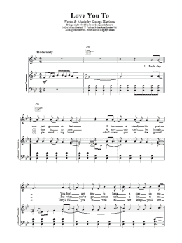 page one of Love You Too (Piano, Vocal & Guitar Chords)
