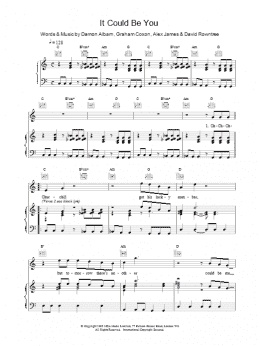 page one of It Could Be You (Piano, Vocal & Guitar Chords)