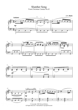 page one of Slumber Song (Piano Solo)