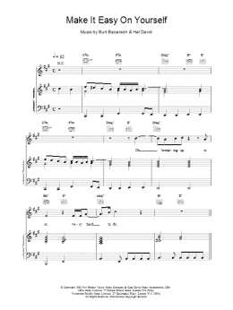 page one of Make It Easy On Yourself (Piano, Vocal & Guitar Chords)
