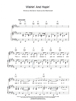 page one of Wishin And Hopin (Piano, Vocal & Guitar Chords)