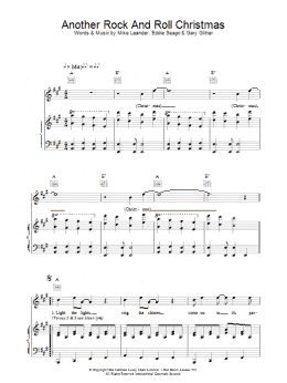 page one of Another Rock And Roll Christmas (Piano, Vocal & Guitar Chords)