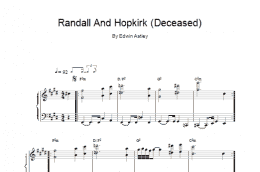 page one of Randall And Hopkirk (Deceased) (Piano Solo)