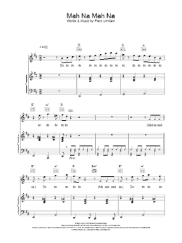 page one of Mah Na Mah Na (Piano, Vocal & Guitar Chords)