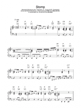 page one of Stomp (Piano, Vocal & Guitar Chords)