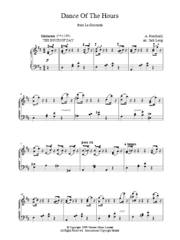 page one of Dance Of The Hours (Piano Solo)