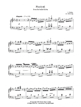 page one of Pizzicati (Piano Solo)