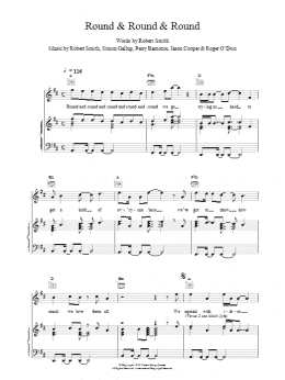 page one of Round & Round & Round (Piano, Vocal & Guitar Chords)