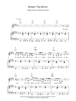 page one of Smash The Mirror (Piano, Vocal & Guitar Chords)
