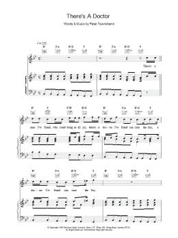 page one of There's A Doctor (Piano, Vocal & Guitar Chords)