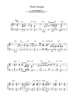 page one of Peri's Scope (Piano Solo)