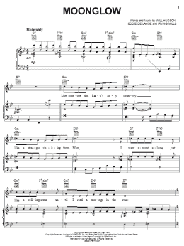 page one of Moonglow (Piano, Vocal & Guitar Chords (Right-Hand Melody))