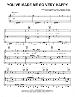 page one of You've Made Me So Very Happy (Piano, Vocal & Guitar Chords (Right-Hand Melody))
