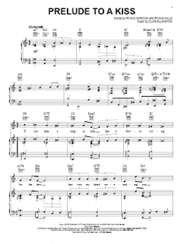 page one of Prelude To A Kiss (Piano, Vocal & Guitar Chords (Right-Hand Melody))
