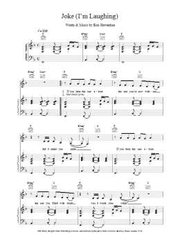 page one of Joke (I'm Laughing) (Piano, Vocal & Guitar Chords)