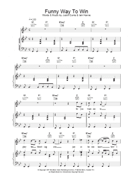 page one of Funny Way To Win (Piano, Vocal & Guitar Chords)
