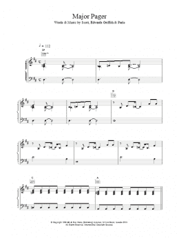 page one of Major Pager (Piano, Vocal & Guitar Chords)