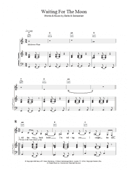 page one of Waiting For The Moon (Piano, Vocal & Guitar Chords)