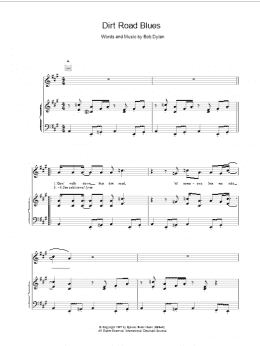 page one of Dirt Road Blues (Piano, Vocal & Guitar Chords)