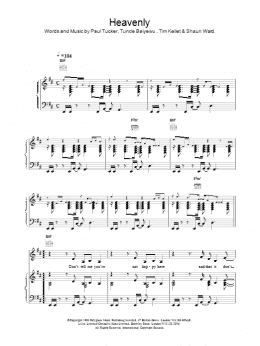 page one of Heavenly (Piano, Vocal & Guitar Chords)