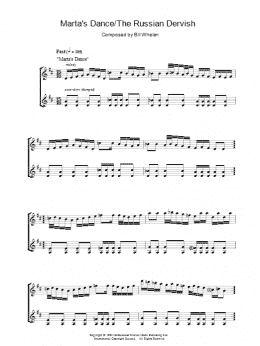 page one of Marta's Dance/The Russian Dervish (Piano Solo)