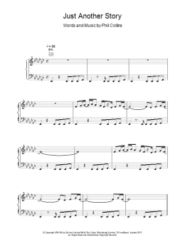 page one of Just Another Story (Piano, Vocal & Guitar Chords)