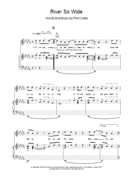 page one of River So Wide (Piano, Vocal & Guitar Chords)