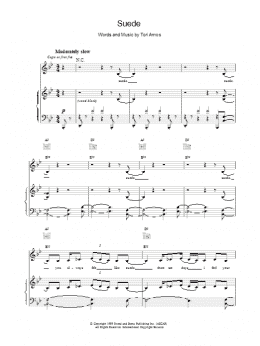 page one of Suede (Piano, Vocal & Guitar Chords)