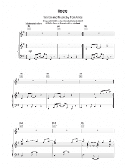 page one of Iiieee (Piano, Vocal & Guitar Chords)